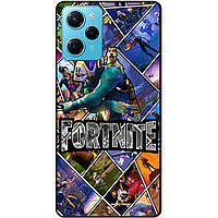 Силіконовий чохол бампер для Xiaomi Redmi Note 12 Pro Speed Edition з картинкою Фортнайт Fortnite