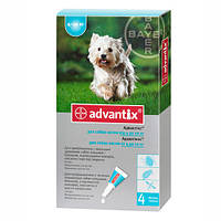 BAYER Advantix (Адвантикс) для собак весом 4-10 кг 1 пипетка 1 мл
