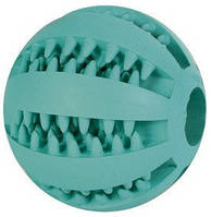 Trixie TX-3259 DENTAfun мяч бейсбольный с мятой(резина) 5 см
