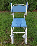 Б/У Крісло для Туалета та душа Drive Medical Shower Chair Wheeled Commode Aston (Used), фото 7
