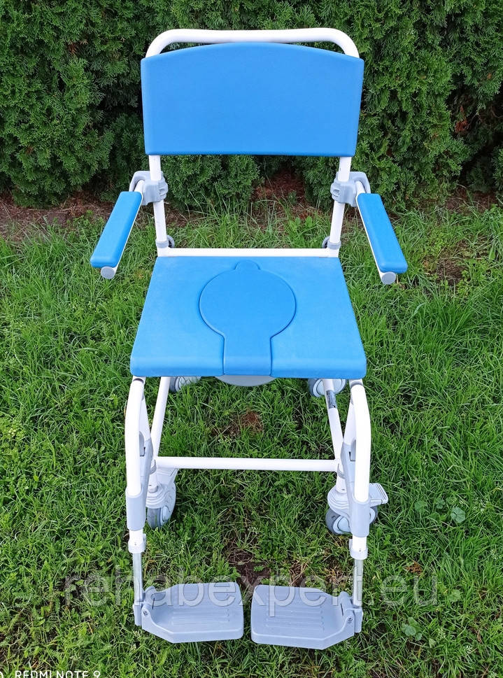 Б/У Крісло для Туалета та душа Drive Medical Shower Chair Wheeled Commode Aston (Used)