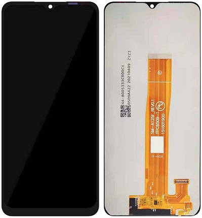 Дисплей для Samsung Galaxy M12 M127F (2021) + сенсор чорний, фото 1