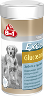 8in1 Vitality Excel Glucosamine 55таб- добавка для собак с глюкозамином и витамином С