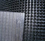 Рулон 90х1500 см. щетинисте покриття/брудозахисна доріжка чорна PLASTTURF 39, ширина 90 см, фото 5