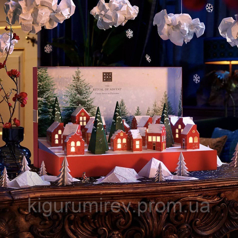 Адвент календарь Deluxe Rituals 3D 20232024 подарочный набор косметики