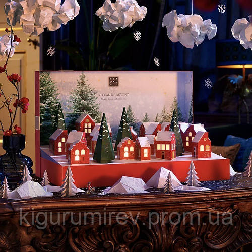 Адвент календарь Deluxe Rituals 3D 20232024 подарочный набор косметики и ухода The Rituals
