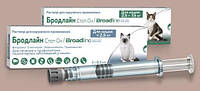 Merial Broadline (Бродлайн Спот-он) шприц-аппликатор для кошек до 2,5-7,5 кг