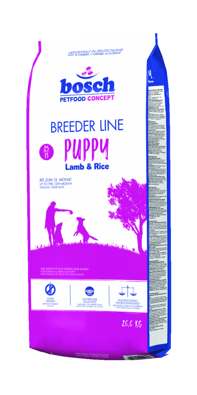 Bosch Breeder Line Puppy Lamb & Rice 20 кг - корм для цуценят з ягням