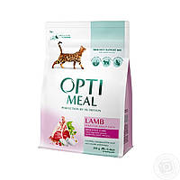 Optimeal Lamb ягнёнок 10 кг - корм для кошек с ягненком с чувствительным пищеварением