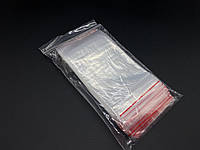 Поліетиленовий Пакет-Струна для упаковки і зберігання 8х12 см. із застібкою zip-lock 95 шт/уп. Пакет Гріппер