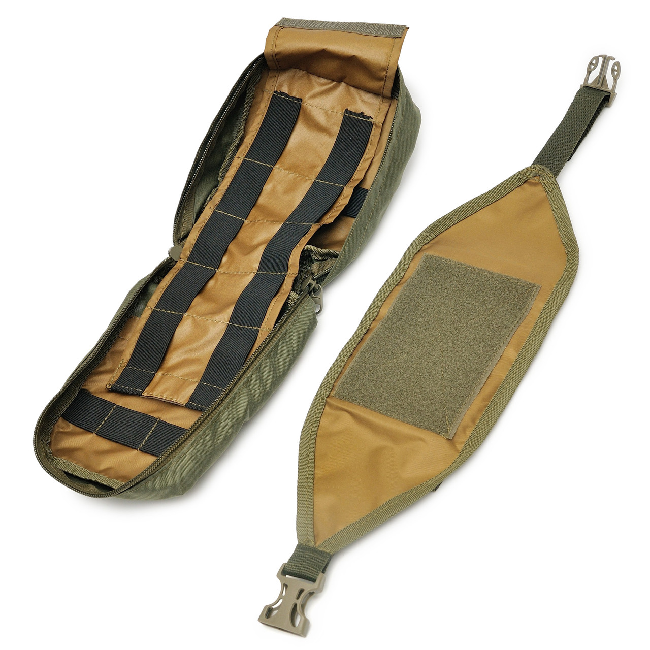 Підсумок медичний АПТЕЧКА з платформою Olive MOLLE олива - WinTac, фото 1