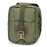 Підсумок медичний АПТЕЧКА з платформою Olive MOLLE олива - WinTac, фото 4