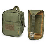 Підсумок медичний АПТЕЧКА з платформою Olive MOLLE олива - WinTac, фото 5