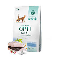 Сухой корм Optimeal (Оптимил) для кошек с треской 4 кг