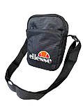 Барсетка сумка ellesse 4-відделі спортивні тканини Оксфорд 1000d для через плече Унісекс, фото 3