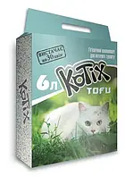 Наповнювач для кошачого туалету KOTIX TOFU Classic, 6 л