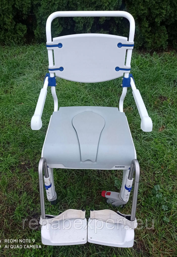 Б/У Крісло для Туалета та душу Aquatec Ocean XL Shower and Commode Chair 180 kg 46cm (Used)