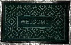 Брудозахисний килимок WELCOME 1C зелений, 0.5х0.8 м