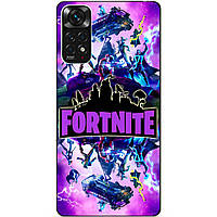 Силіконовий чохол бампер для Xiaomi Redmi Note 11S / Note 11 з малюнком Fortnite Marvel Фортнайт Марвел