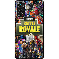 Силіконовий чохол бампер для Xiaomi Redmi Note 11S / Note 11 гра Fortnite Фортнайт