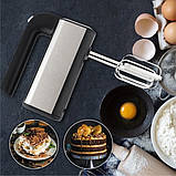 Кухонний ручний міксер + гачки для тіста Adler AD 4225 (800 Вт, 5 швидкостей, турбо), фото 3