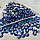 Стрази ss20 Sapphire AB (Cobalt AB) (5,0 мм) 1400шт "Premium", фото 2