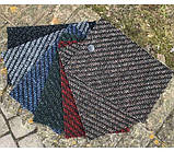 Рулон 2х30 м. брудозахисна доріжка на гумовій основі коричнева, фото 4