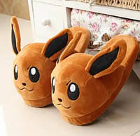 Тапочки домашние покемон пикачу для детей тапки кингуруми игрушки для взрослых
