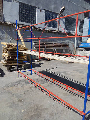 Купить Леса Клино-хомутовые Атлант (высота 2,5-длина 3,5м-ширина 70мм ...