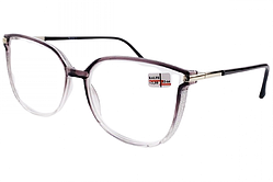 Окуляри жіночі для зору з білою лінзою, з діоптріями плюс