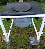 Б/У Крісло для Туалета та душу Aquatec H243 Shower and Commode Chair 120 kg 44cm (Used), фото 4