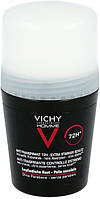 Vichy Homme Anti Transpirant шариковый антиперспирант против чрезмерного потовыделения, 50 мл