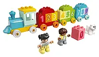 Конструктор LEGO DUPLO Поезд с цифрами учимся считать (10954)