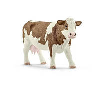 SCHLEICH 13801 SIMMENTAL фигурка КОРОВЫ