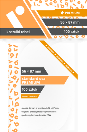 Rebel 56x87 Standard USA Premium 100 T -сорочок