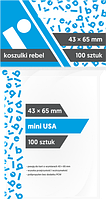 Рукава для карт Rebel (43x65) Mini США 100 шт.