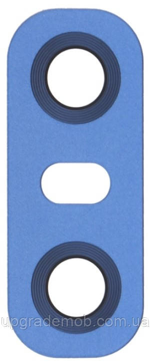 Скло камери LG H870 G6/H871/H872/H873 з рамкою синього кольору Moroccan Blue, фото 1