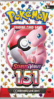 Коллекционный набор карт Pokemon TCG Scarlet Violet 151 Booster  бустер