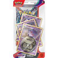 Промо -картки Gengar Pokemon + Boster + Premium Control Line Blister Scarlet & Fiellet