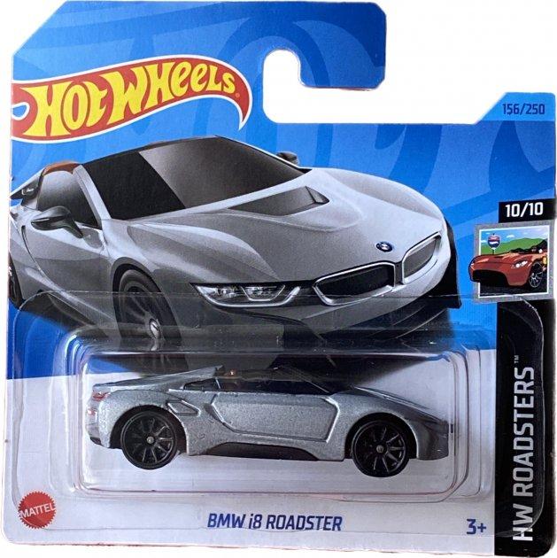 Машинка Хот Вілс 1:64 BMW i8 Roadster колекція HW Roadsters Hot Wheels Mattel HKH44