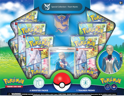 Супер колекція Booster Kki Pokemon Go Promo Team Mystic Special Collection Blanche