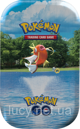 Kki Pokémon Go Tin Cards Canvas 2 Booster Coins Magikarp