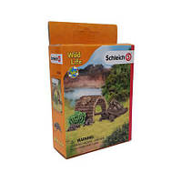 SCHLEICH 42506 6in1 TURTLE HOUSE 4 черепахи и салат