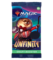 Booster DRAFT MtG Unfinity Magic земли с полным артом