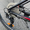Велосипед гірський Cronus Dynamic 27.5" 2022 Рама 19.5" black-red, 27CRN-003444., фото 4