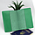 Обкладинка на паспорт, закордонний паспорт шкіряна HC-27 (зелена), фото 4