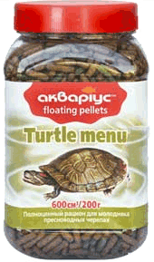 Корм для черепах Аквариус меню 150г - фото 1 - id-p361472342