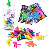Зростаючі у воді іграшки 6х3см Динозаври 1шт