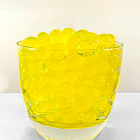 Гидрогель декоративный orbeez орбиз желтый шарики которые ростуту в воде для комнатных растений