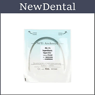 Дуги NI-TI Super Elastic 18*25, ВЕРХ уп.10шт Ovoid